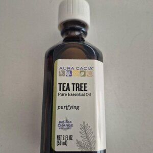 Aura Cacia 100% Pure Essential Oil, Purifying Tea Tree Scent, 2 oz - Australia -